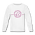 Girl's Premium Long Sleeve T-Shirt - white