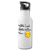 Smiley Face Water Bottle 20oz. - white