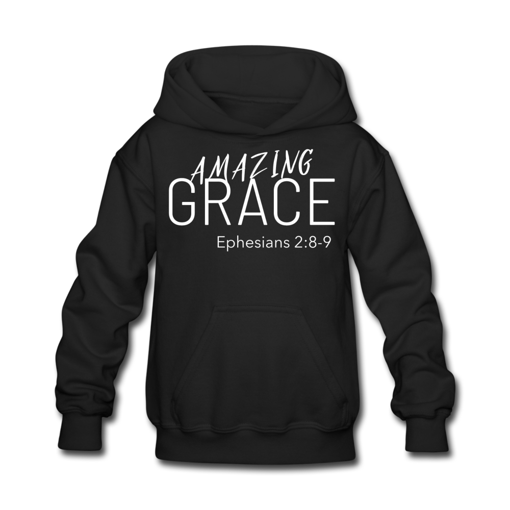 Kids' Amazing Grace Hoodie - black