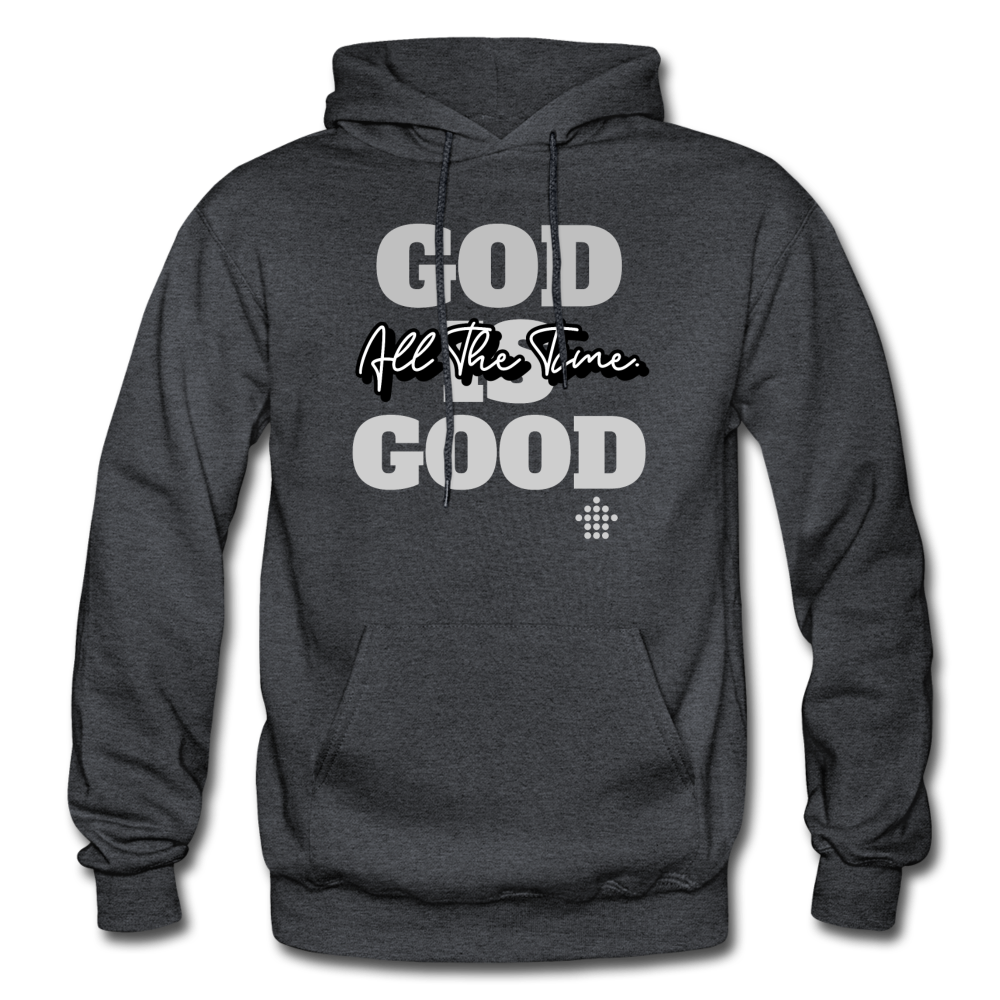 God Is Good Hoodie - charcoal grey