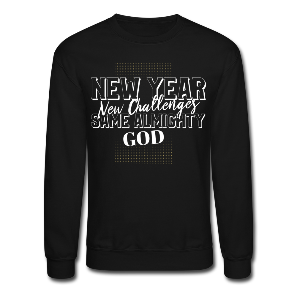 Unisex New Year Sweatshirt - black