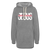 Women's Jesus Hoodie Dress - heather gray