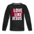 Kids' Love Like Jesus Long Sleeve Tshirt - black