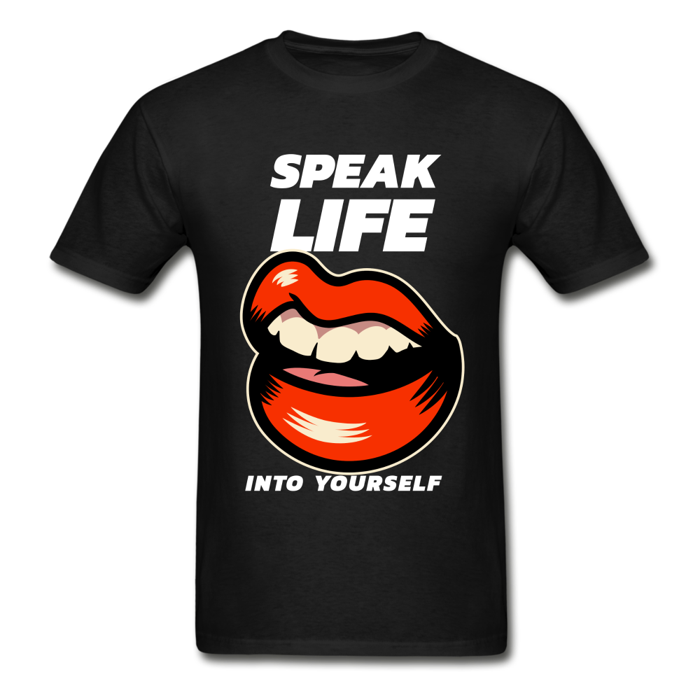 Unisex Speak Life T-Shirt - black