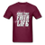 Men's About That Faith Life T-Shirt - burgundy