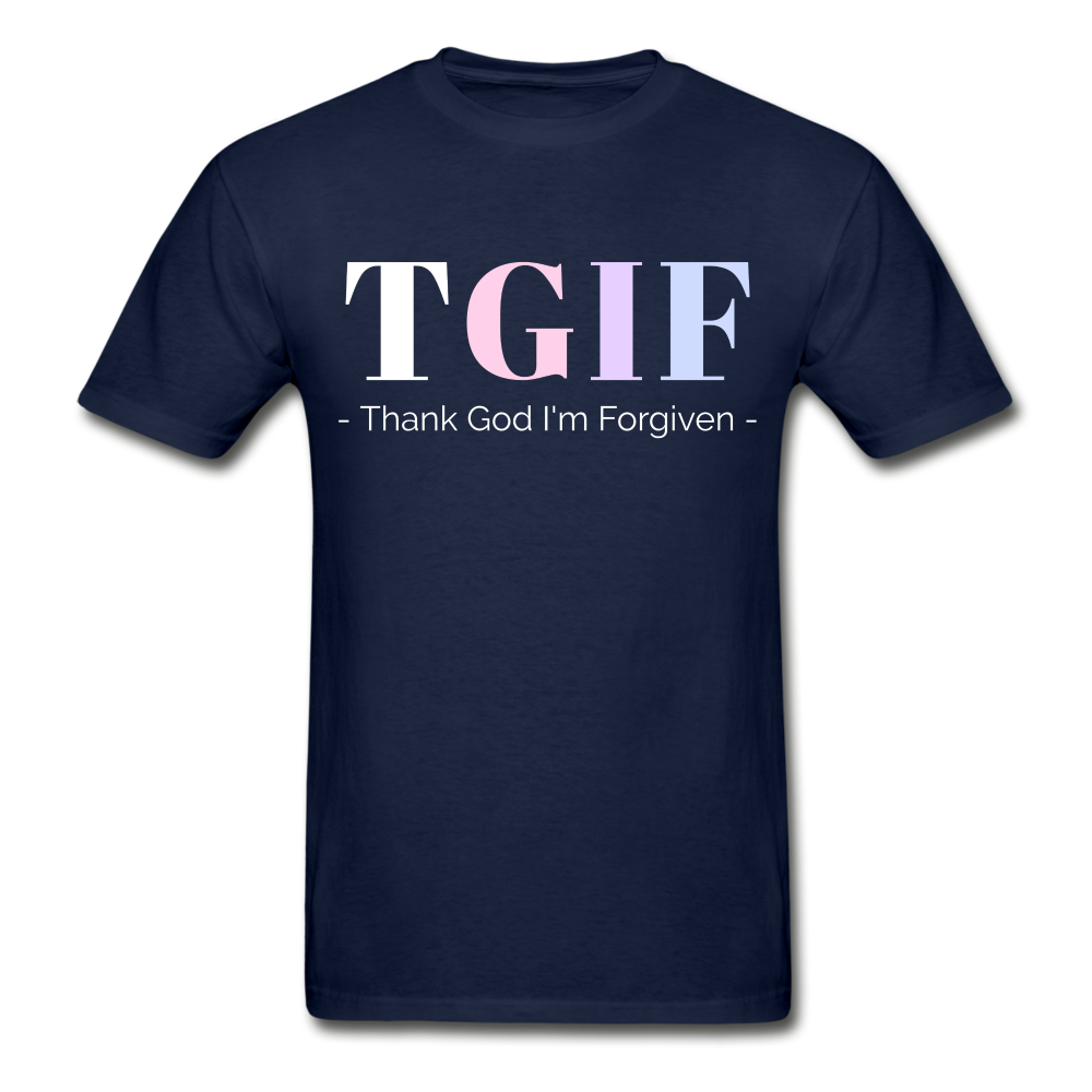 Unisex TGIF T-Shirt - navy