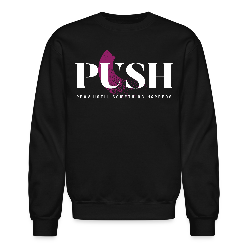 Women's PUSH Sweatshirt - black