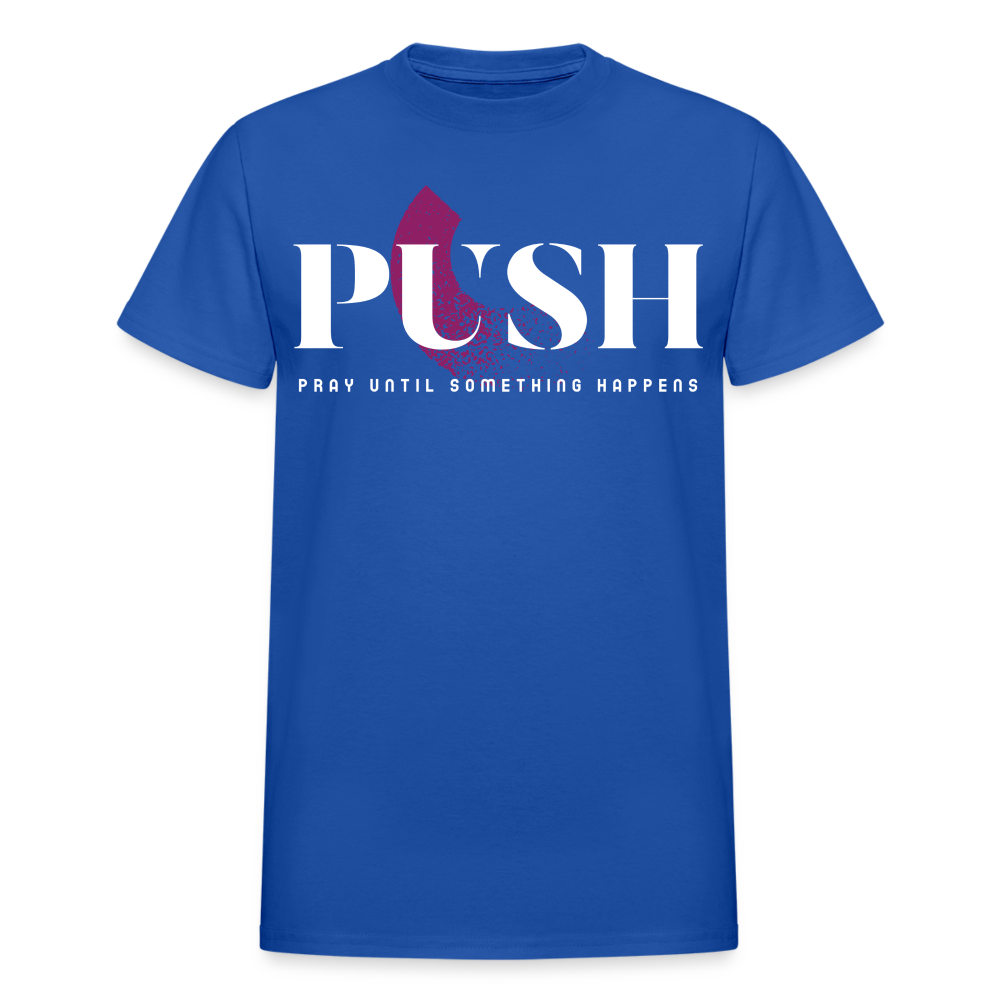 Women's PUSH T-Shirt - royal blue